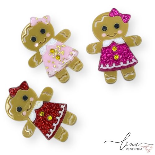 Biscoita Acrílico (5CM) (2Uni.) - VENDINHA LINA