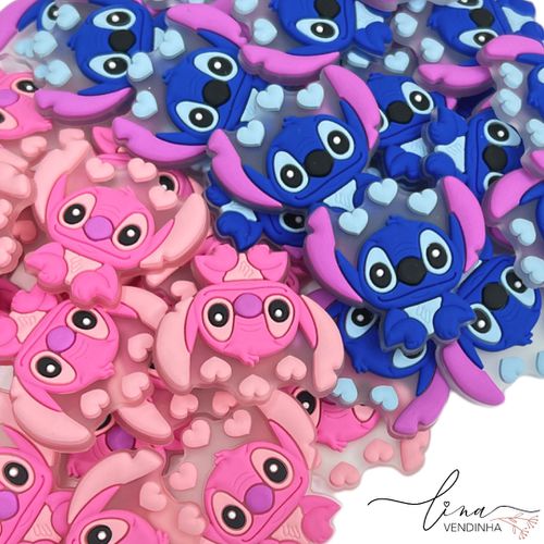 Stitch Coraçao Embor. (2Uni.) - VENDINHA LINA