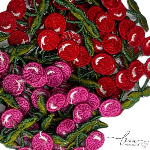 Cerejinha Bordada (4Uni.) - VENDINHA LINA