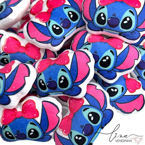 Stitch Laço Pelúcias (2Uni.) - VENDINHA LINA