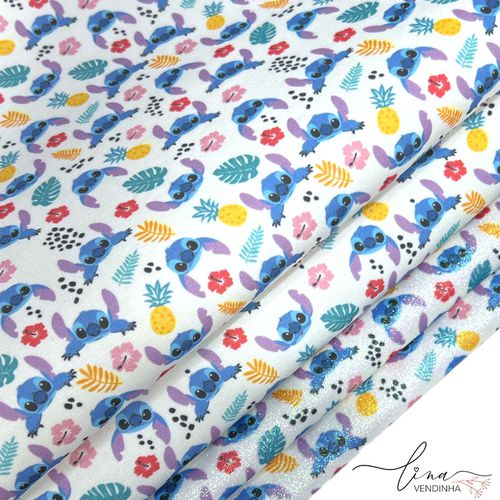 Lonita Lilo & Stitch Folhas - VENDINHA LINA