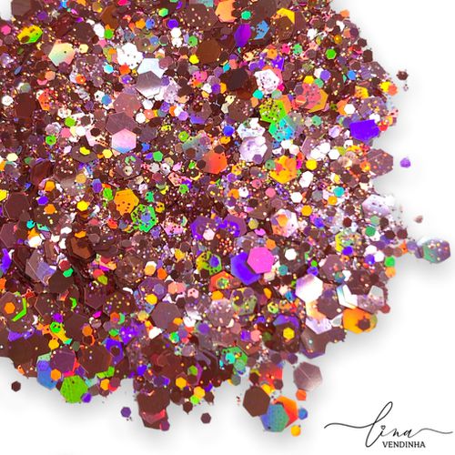Glitter Paetês Flocados Resina 20g - VENDINHA LINA