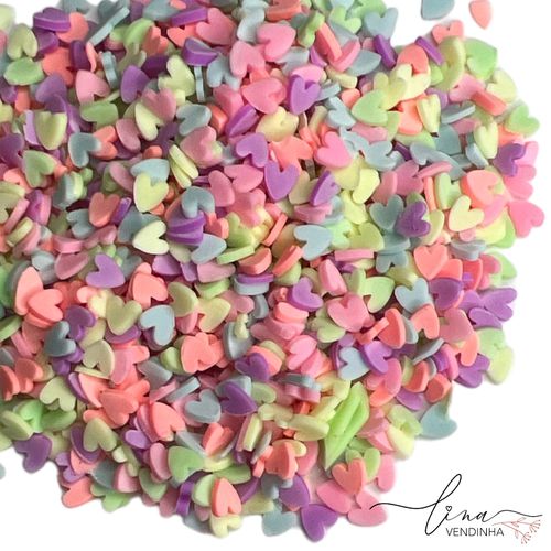 Confetes Coração 20g - VENDINHA LINA