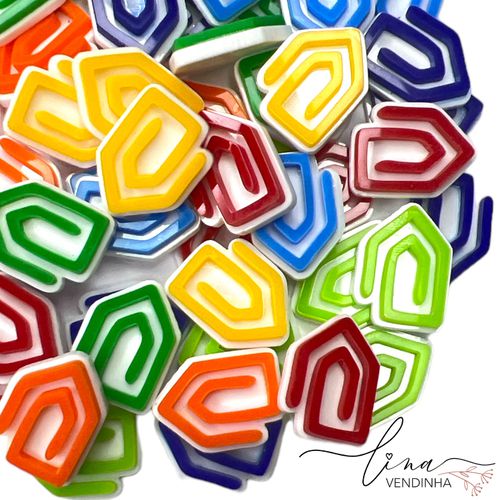 Kit Clip Acrílico 2CM (7Uni.) - VENDINHA LINA