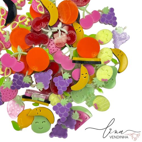 Frutinha Acrílica 3CM (2Uni.) - VENDINHA LINA