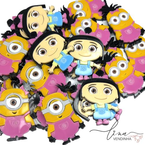 Minions Ross Acrílico 5CM (2Uni.) - VENDINHA LINA