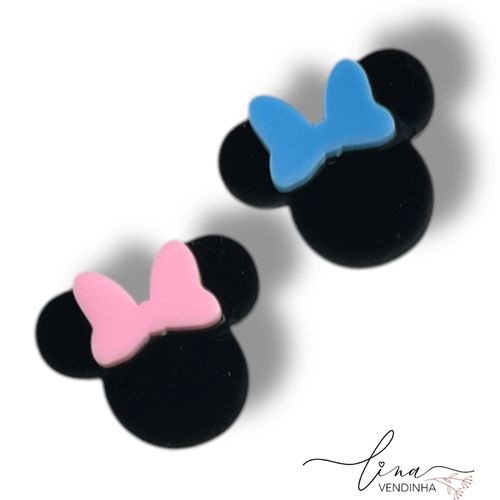 Silhueta Minnie Preta 3CM (2Uni.) - VENDINHA LINA