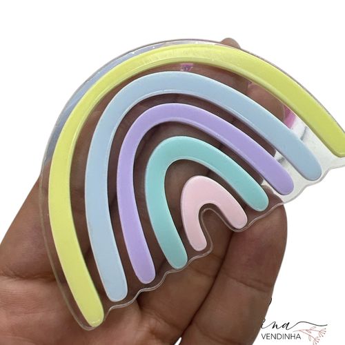 Arco-íris Acrílico 7CM (2Uni.) - VENDINHA LINA