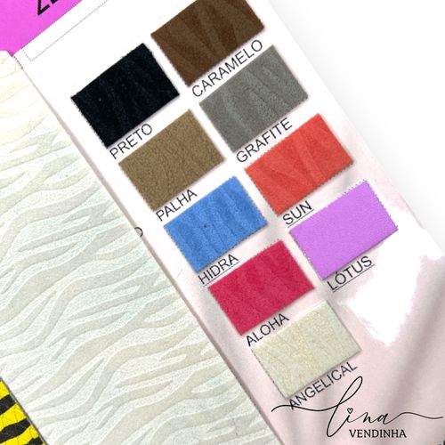 Lonita Camurça Zebra - VENDINHA LINA