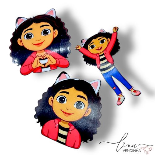  Casa Gabby Desenho (7CM) (2Uni.) - VENDINHA LINA