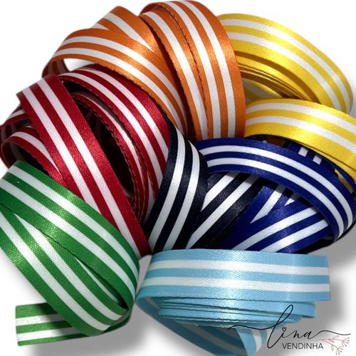 Fita Fibra Acetinada Listrata (20mm) - VENDINHA LINA