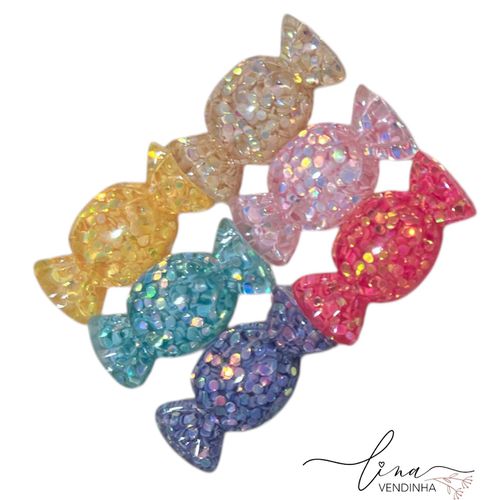 Kit Mini Balas Glitter (6 unid) - VENDINHA LINA