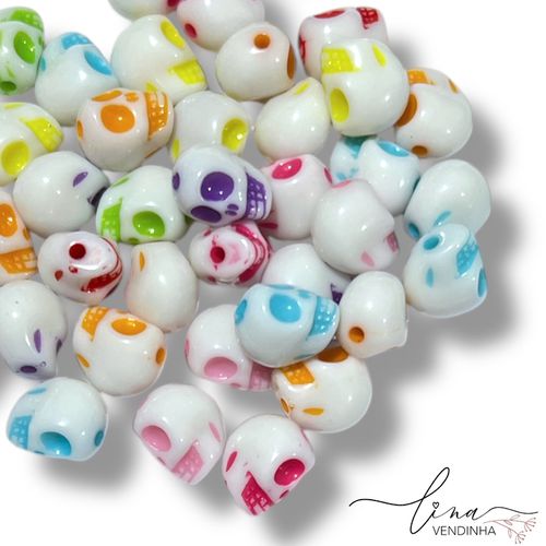 Contas Caveira Candy - VENDINHA LINA