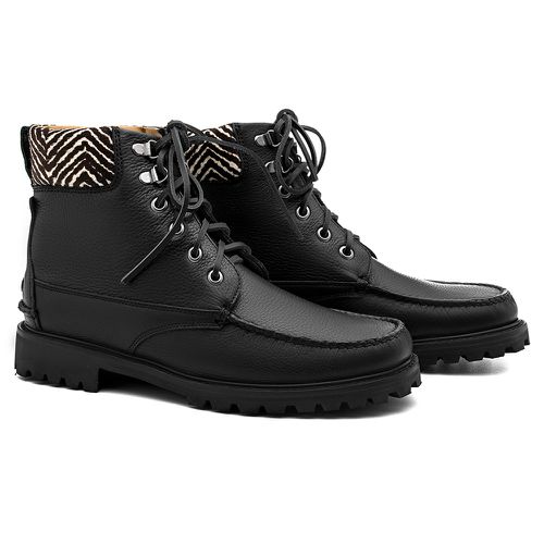 Bota Mocassim Feminino Black - VW608 