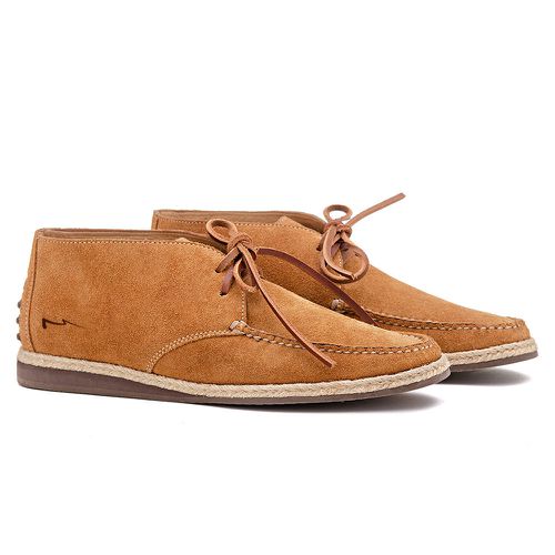 Bota sales mocassim feminina
