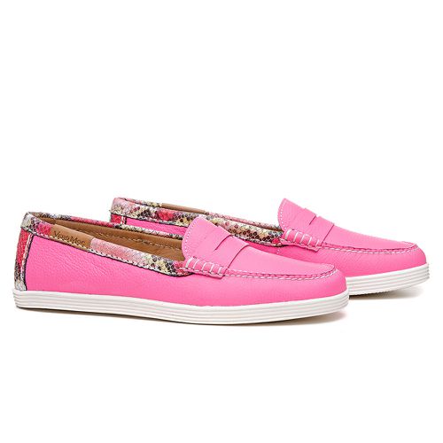 Mocassim Feminino - Vw516 / Pink Neon