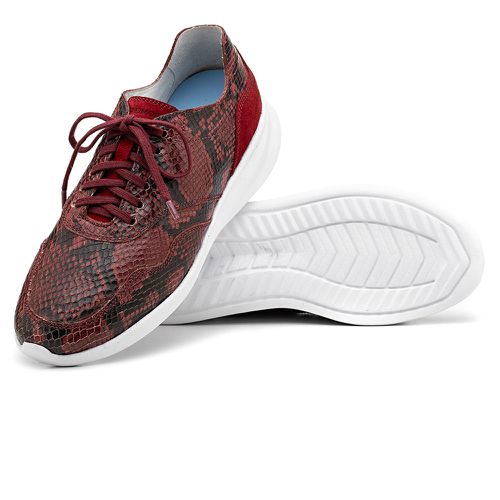 T nis Feminino Snake Red Veromoc