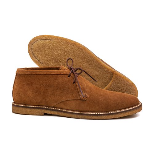 Botinha de sale camurça masculina