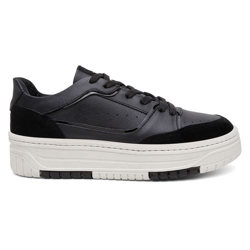 Tênis Feminino Vittal Aura Preto Solado Flatform C... - USE VITTAL