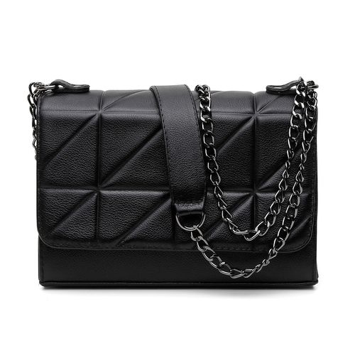 Bolsa Feminina Aline em Couro Legitimo Preto Vitta... - USE VITTAL