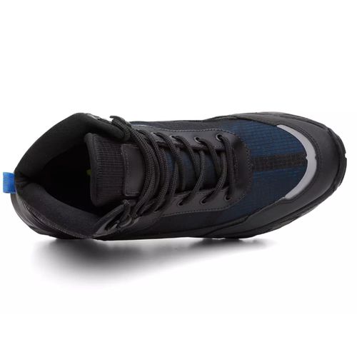 BOTA ADVENTURE MASCULINA VNT ULTRA PRETO E AZUL