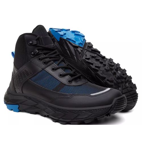 BOTA ADVENTURE MASCULINA VNT ULTRA PRETO E AZUL