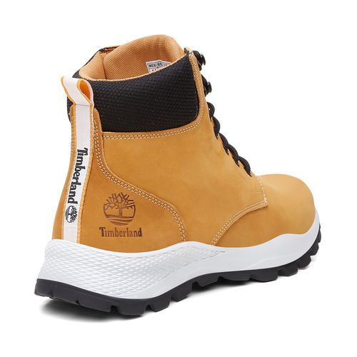 Coturno Adventure Masculino Couro Solado Reciclado Outdoor Mostarda PRIVATE LABEL TIMBERLAND