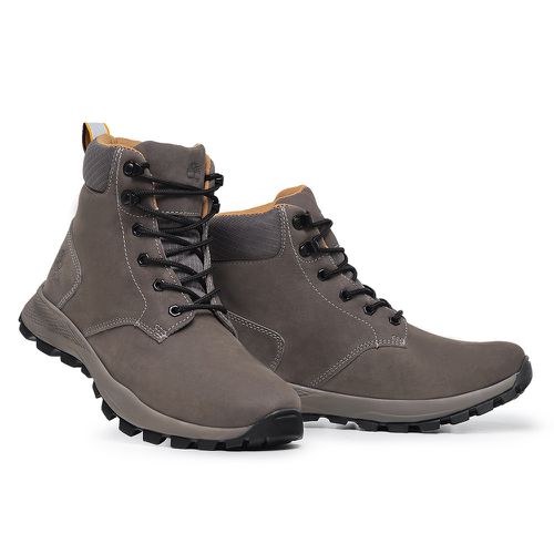 Coturno Adventure Masculino Couro Solado Reciclado Outdoor PRIVATE LABEL TIMBERLAND