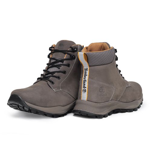 Coturno Adventure Masculino Couro Solado Reciclado Outdoor PRIVATE LABEL TIMBERLAND