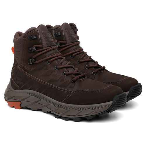 Bota Pro 3D Adventure Couro Café Masculina Solado Antiderrapante PRIVATE LABEL TIMBERLAND