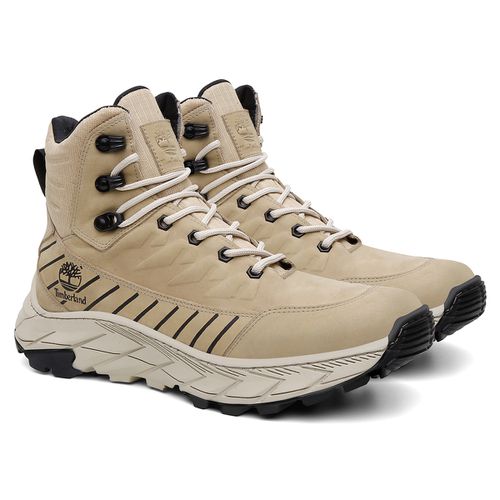 Bota Pro 3D Adventure Couro Marfim Masculina Solado Antiderrapante PRIVATE LABEL TIMBERLAND