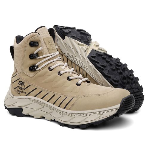 Bota Pro 3D Adventure Couro Marfim Masculina Solado Antiderrapante PRIVATE LABEL TIMBERLAND