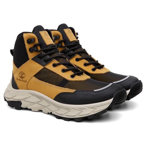 Bota Adventure Ultra Mostarda Couro Masculina Solado Antiderrapante PRIVATE LABEL TIMBERLAND 