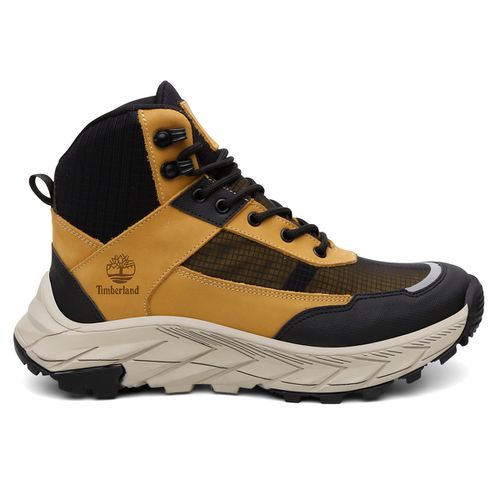 Bota Adventure Ultra Mostarda Couro Masculina Solado Antiderrapante PRIVATE LABEL TIMBERLAND 