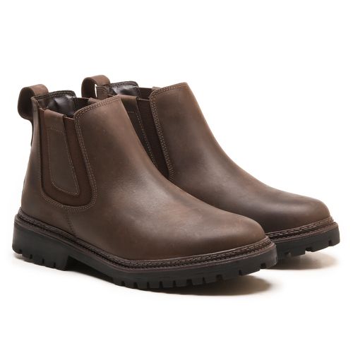 BOTA COTURNO MASCULINO VNT MONTANA BROWN - 3603ABR... - VNTBOOTS