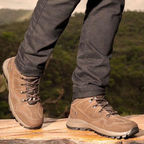 Bota Adventure Masculina VNT Custom Petróleo