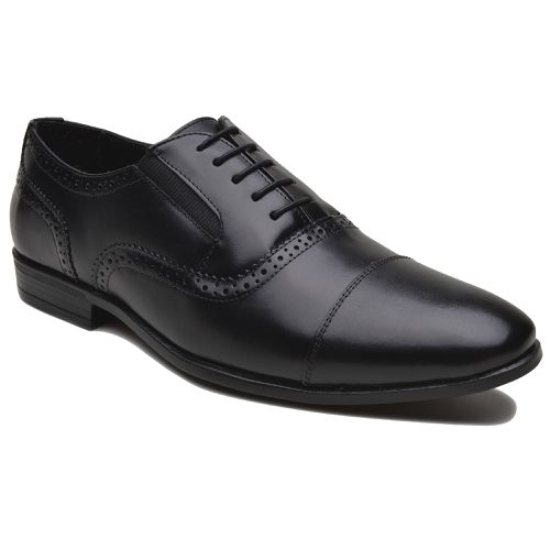 Sapato Social Bico Fino Preto  - Heitor Lucca Shoes