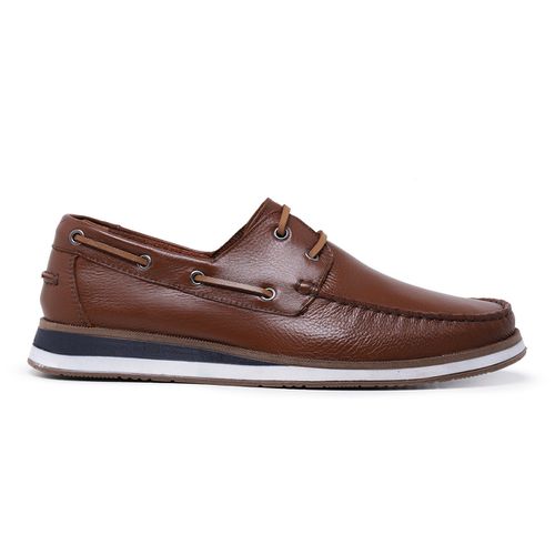 Mocassim Havai em Couro Floater Havana - Heitor Lucca Shoes