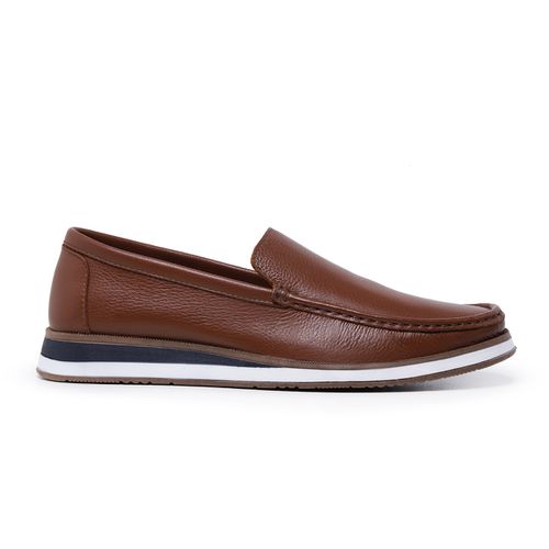 Mocassim Boston em Couro Floater Havana - Heitor Lucca Shoes