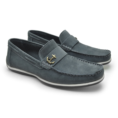 mocassim jeans masculino