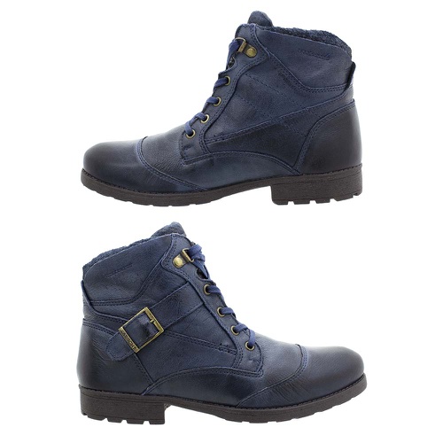 bota azul masculina