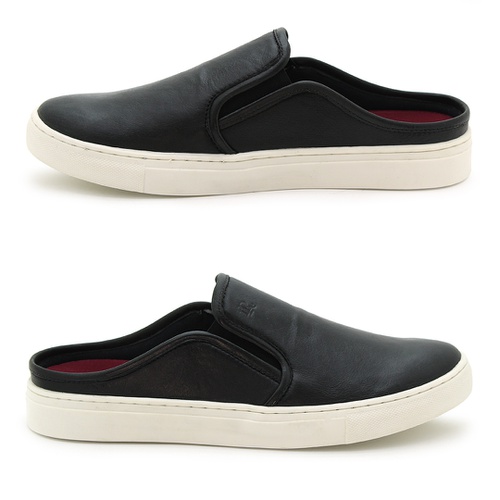 Mule Slip On Masculino Stratus Preto | Calçados Laroche