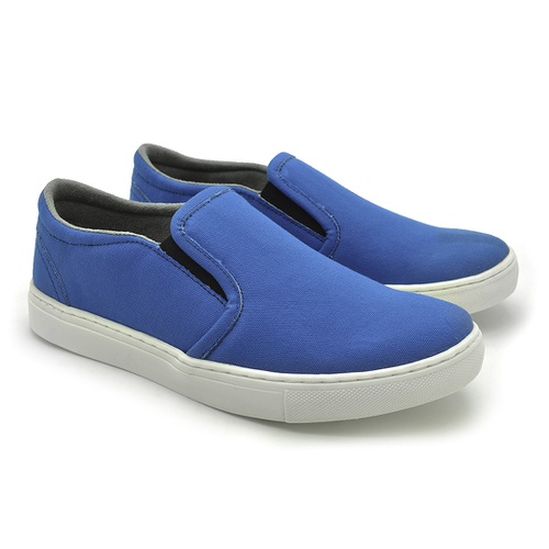 slip on masculino azul