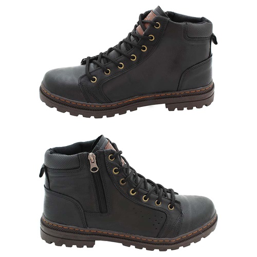 comprar bota de couro masculina