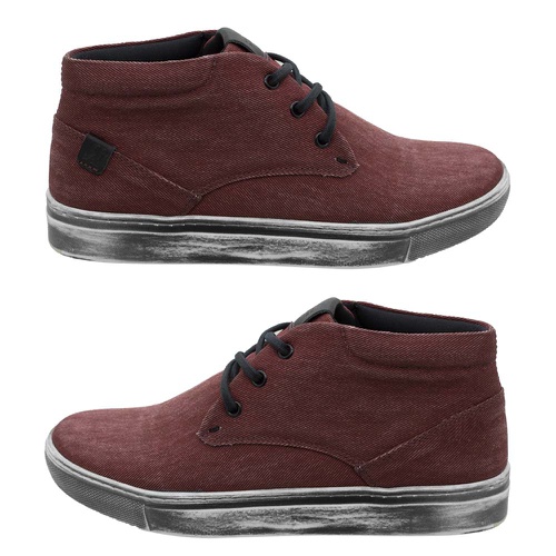 sapatenis vinho masculino