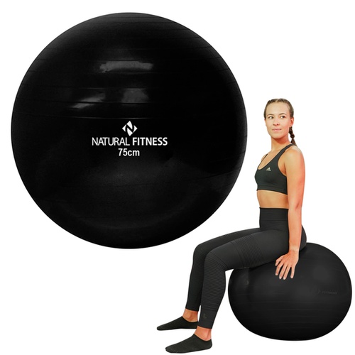 Bola Suiça para Pilates e Ginástica 75cm - Natural Fitness
