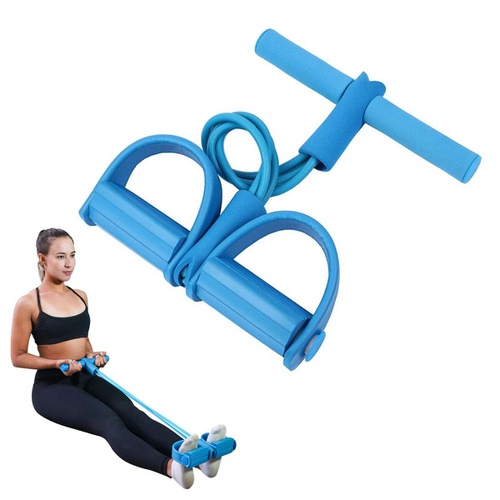 Elástico De Tensão Para Exercícios Academia Ginástica Yoga Azul - Natural Fitness