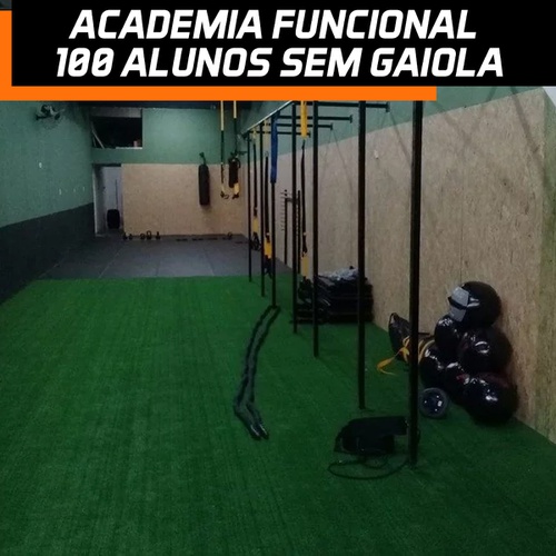 Academia de Treino Funcional Sem Gaiola Para 100 Alunos/Mês - Natural Fitness