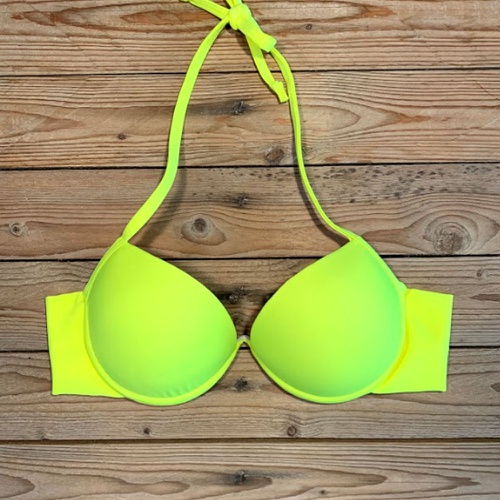 Biquíni meia taça neon clearance