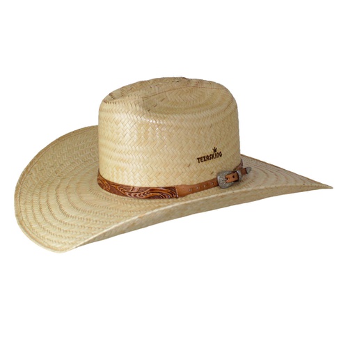 Chapéu de Palha TexasKing - Modelo Americano 